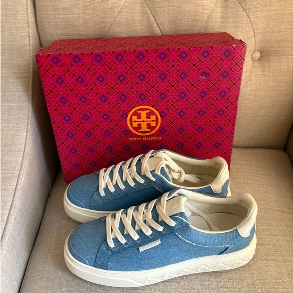 Tory Burch Jeans Ladybug Sneakers - Picture 7 of 9